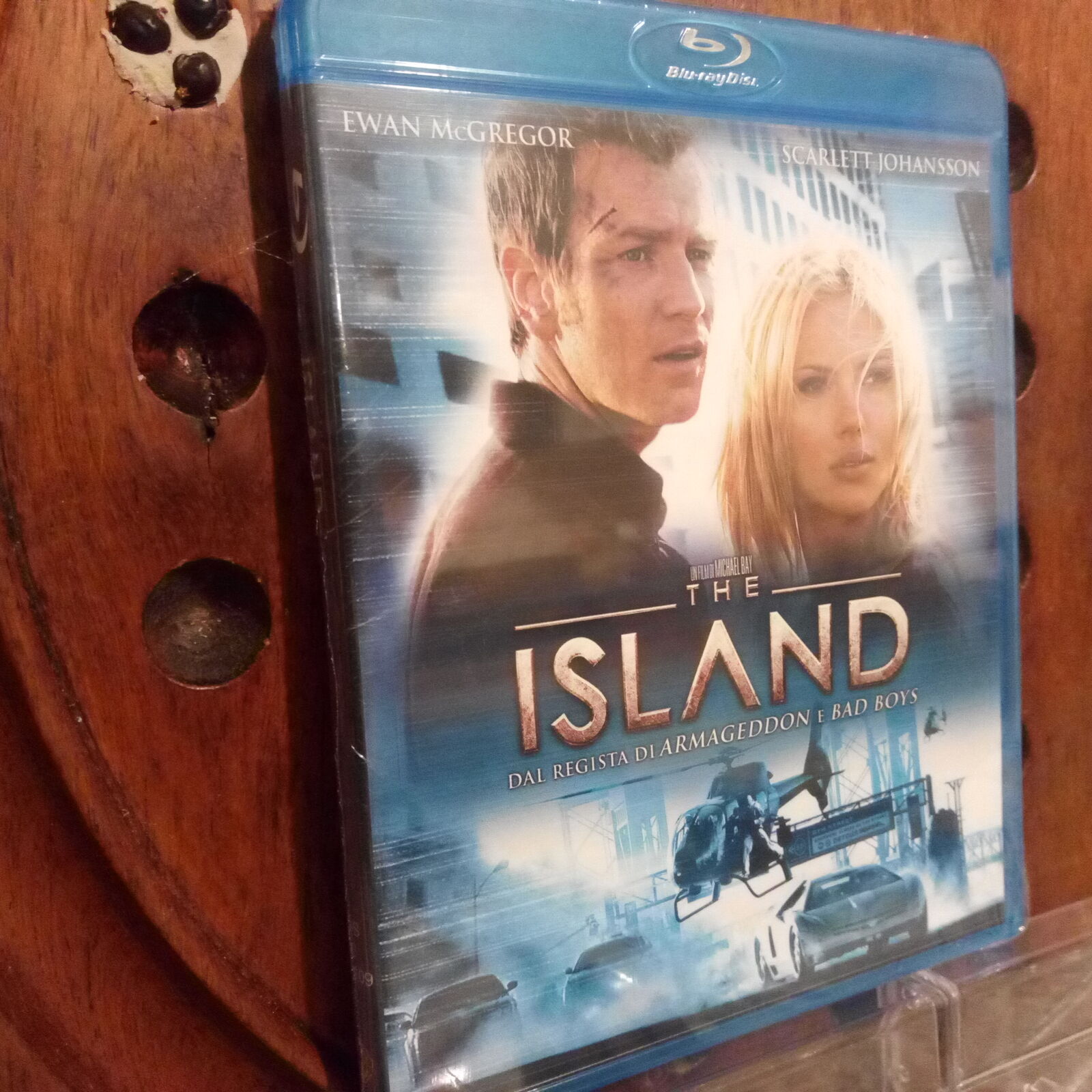 The island Ewan Mcgregor Scarlett Johansson Michael Bay Blu Ray Nuovo