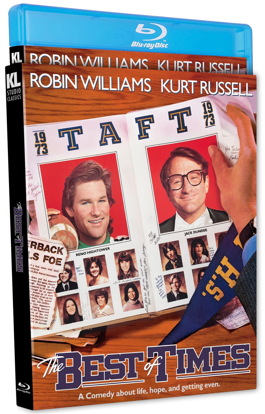 The Best of Times (Blu-ray) Robin Williams Kurt Russell Pamela Reed