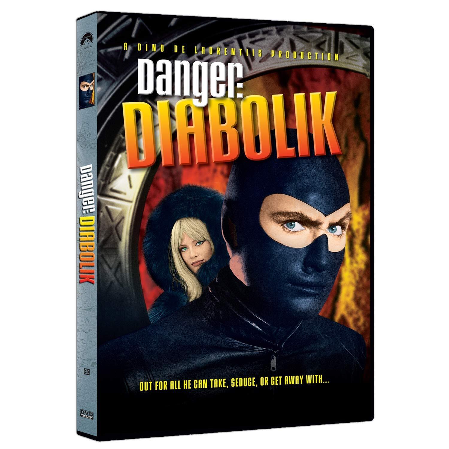 Danger: Diabolik (DVD) John Phillip Law Marisa Mell Michel Piccoli Terry-Thomas