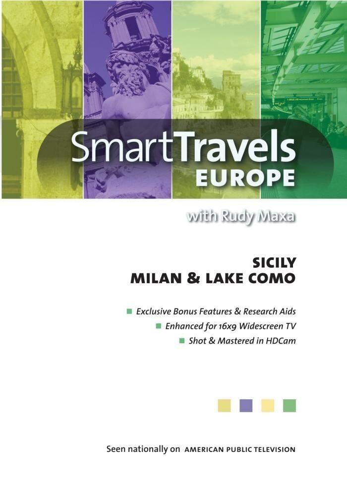 Smart Travels Europe with Rudy Maxa:  Sicily / Milan & Lake Como (DVD) Rudy Maxa