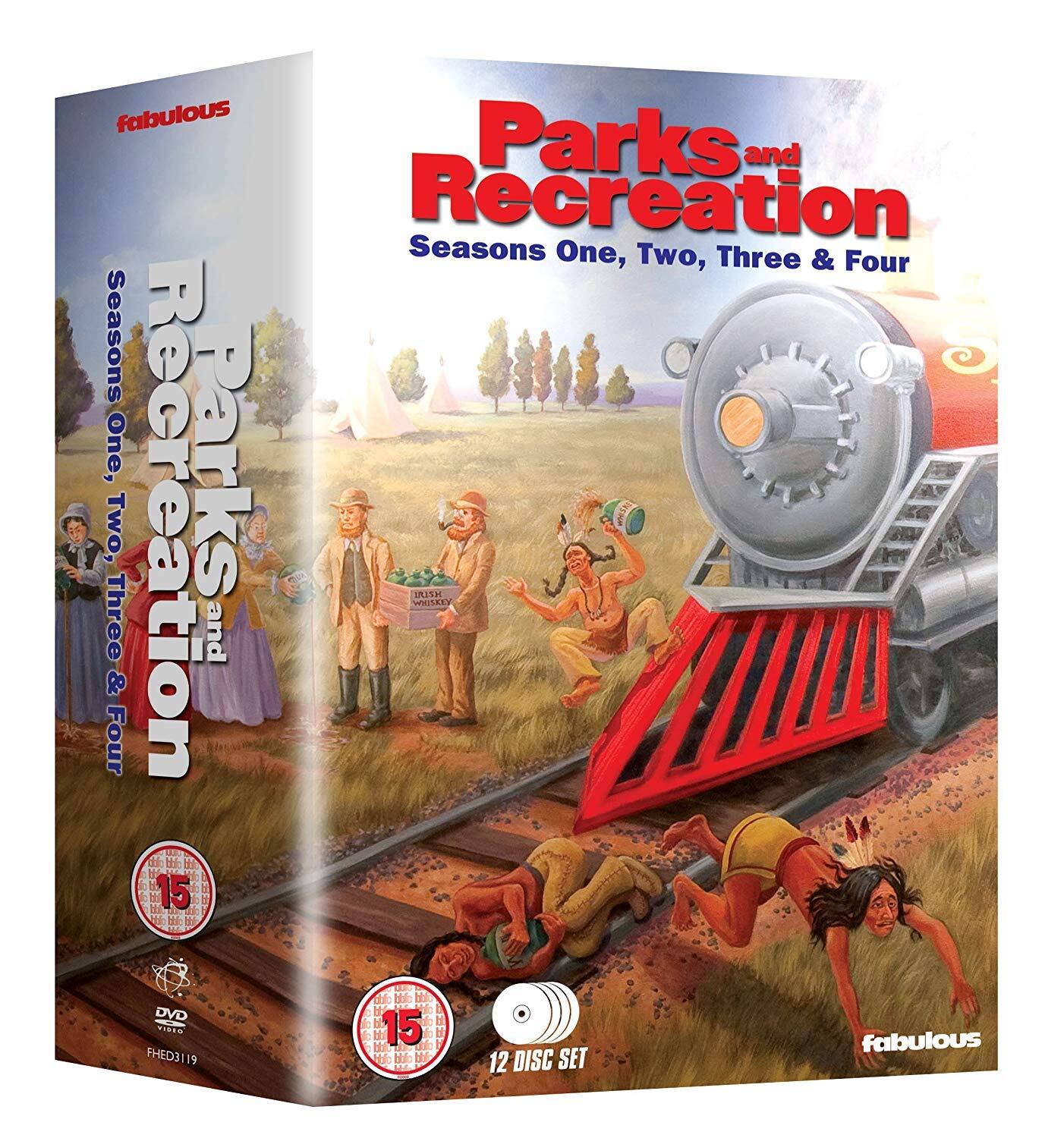 Parks & Recreation - Seasons 1-4 Box Set: 12 Discs (DVD) Amy Poehler Rob Lowe