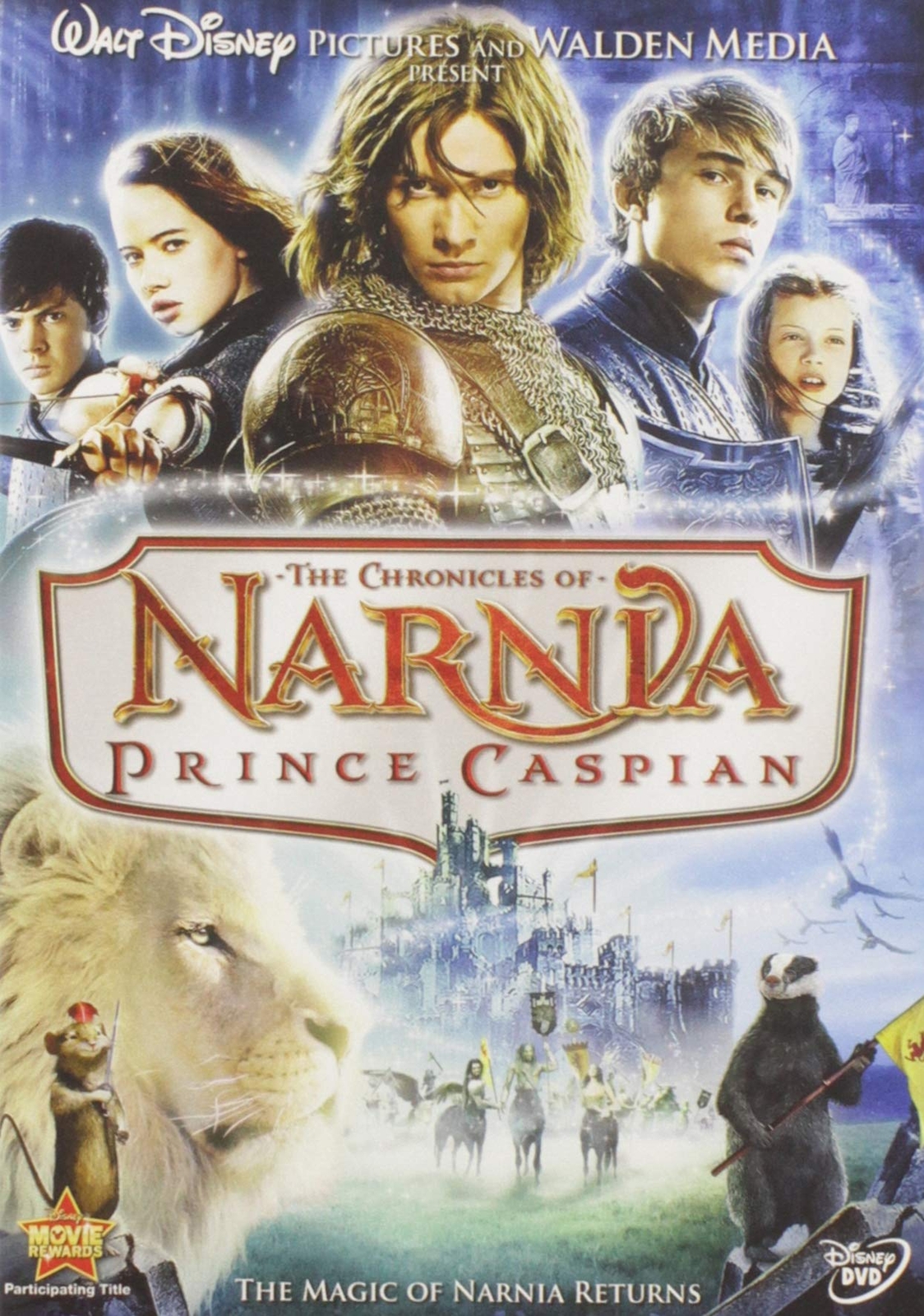 The Chronicles of Narnia: Prince Caspian (DVD) Ben Barnes Georgie Henley