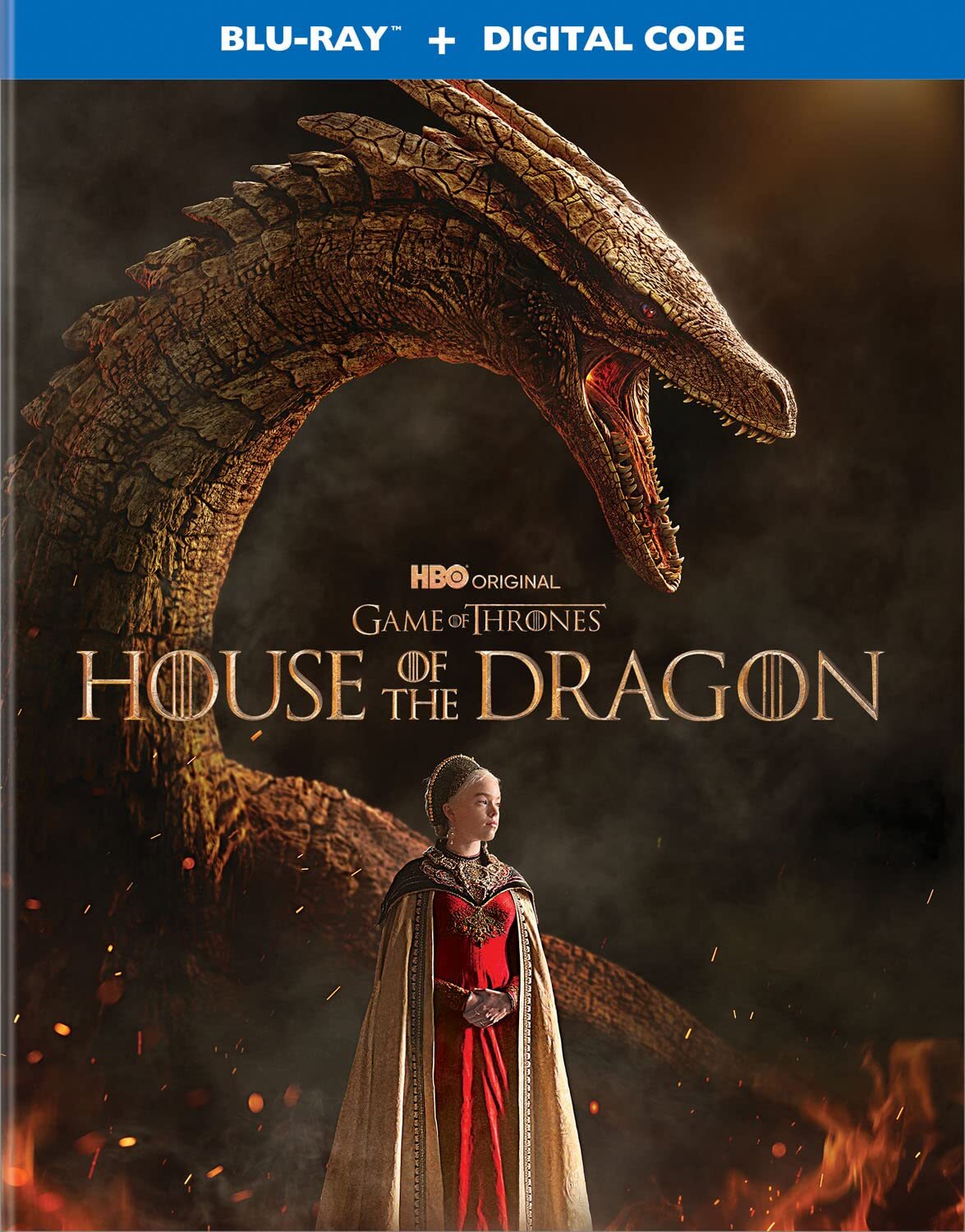 House of the Dragon: The Complete First Season (Blu-ray/Digital) (Blu-ray)