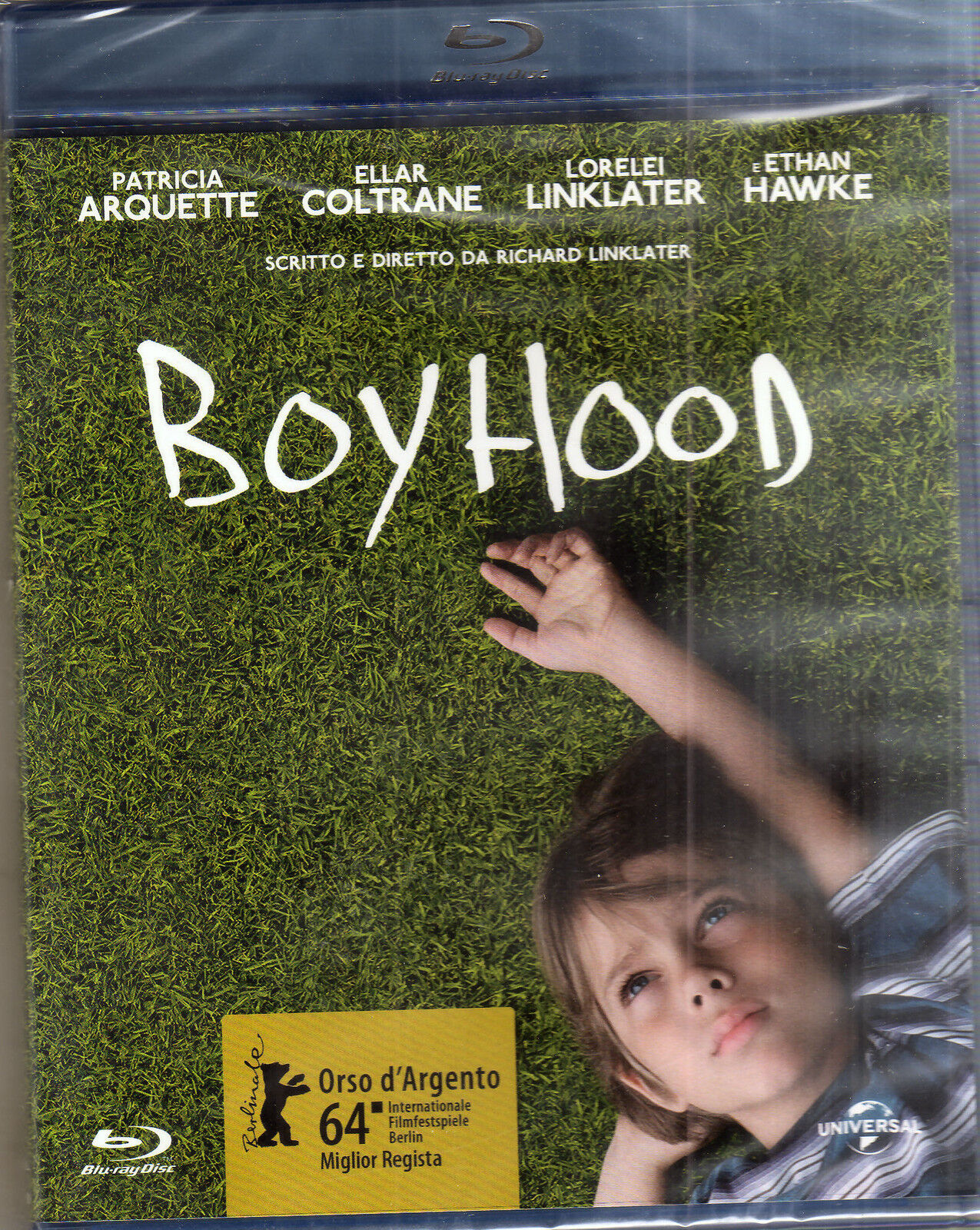BOY HOOD, con Patricia Arquette bollino noleggio BLU RAY NUOVO