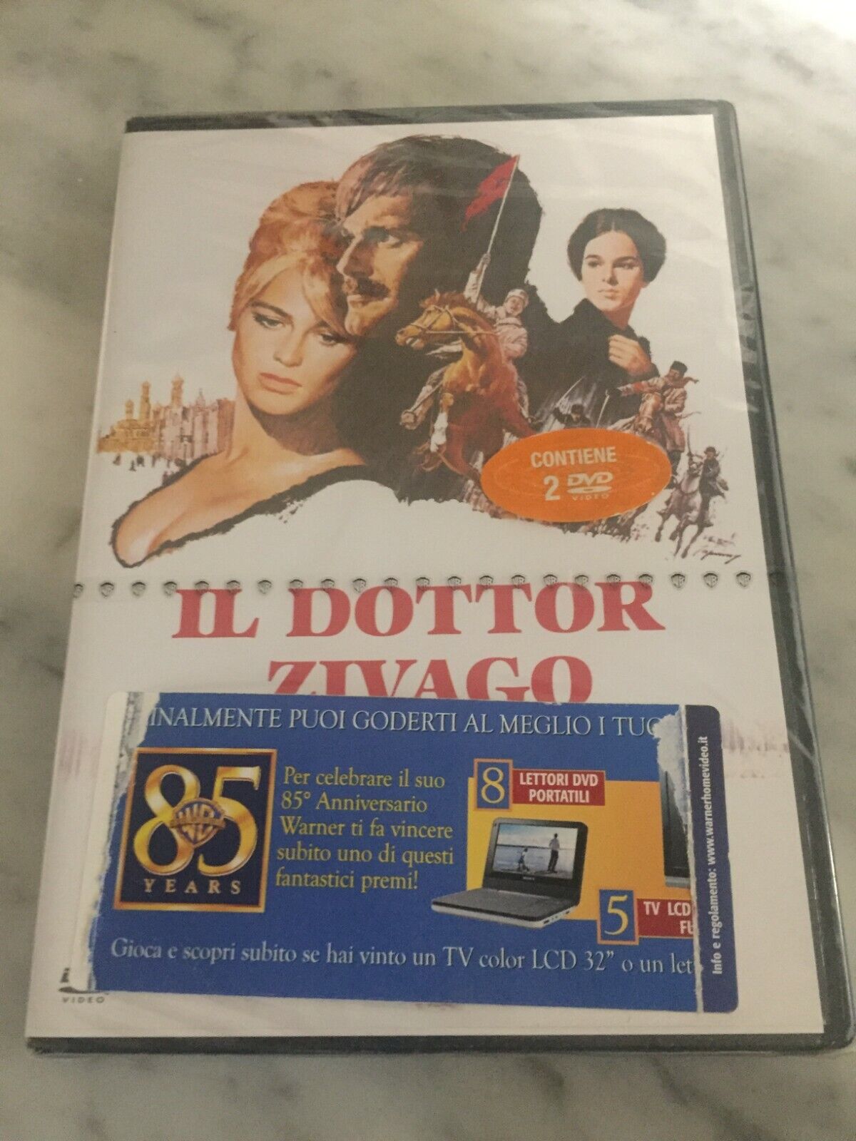 DVD "IL DOTTOR ZIVAGO" SIGILLATO OMAR SHARIF ED. SPECIALE VENDITA 2 DISCHI ITALY