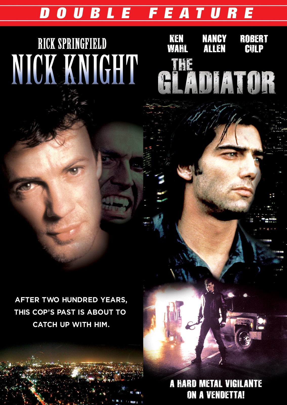 Gladiator / Nick Knight, The (DVD) Rick Springfield Ken Wahl Nancy Allen