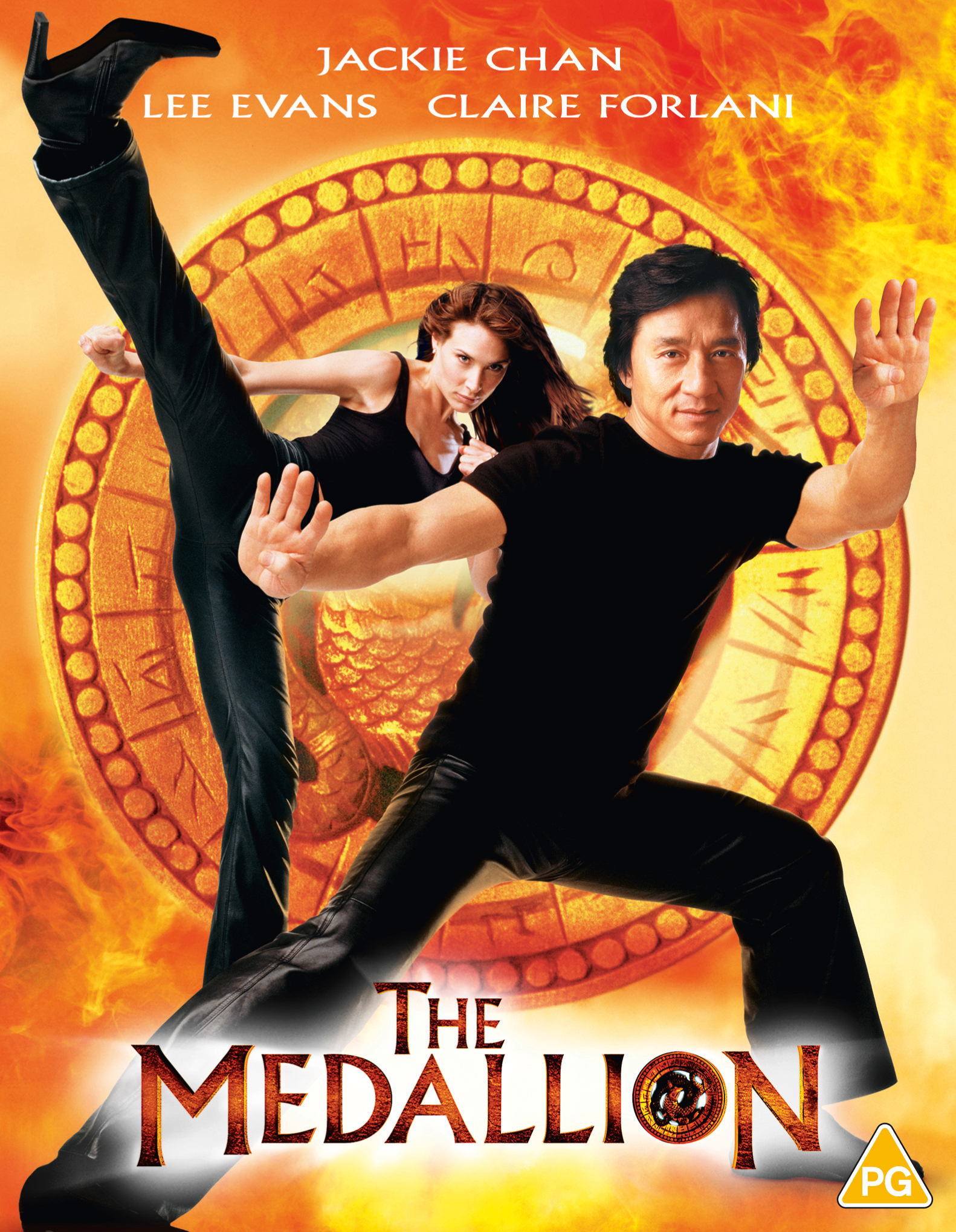 The Medallion (Blu-ray) Julian Sands Jackie Chan Claire Forlani Lee Evans