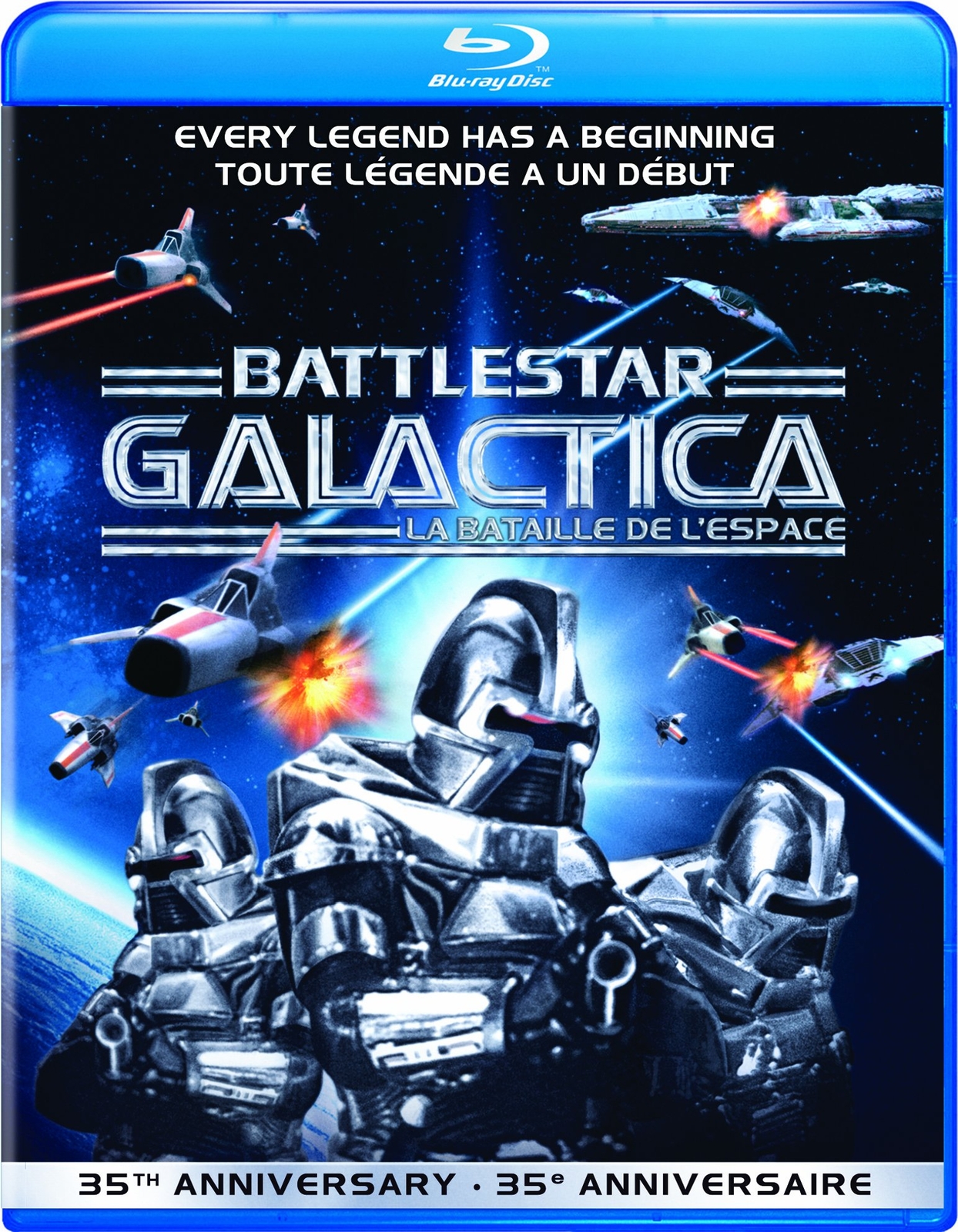 Battlestar Galactica (35th Anniversary Edition) (Blu-ray) (Blu-ray) Lorne Greene