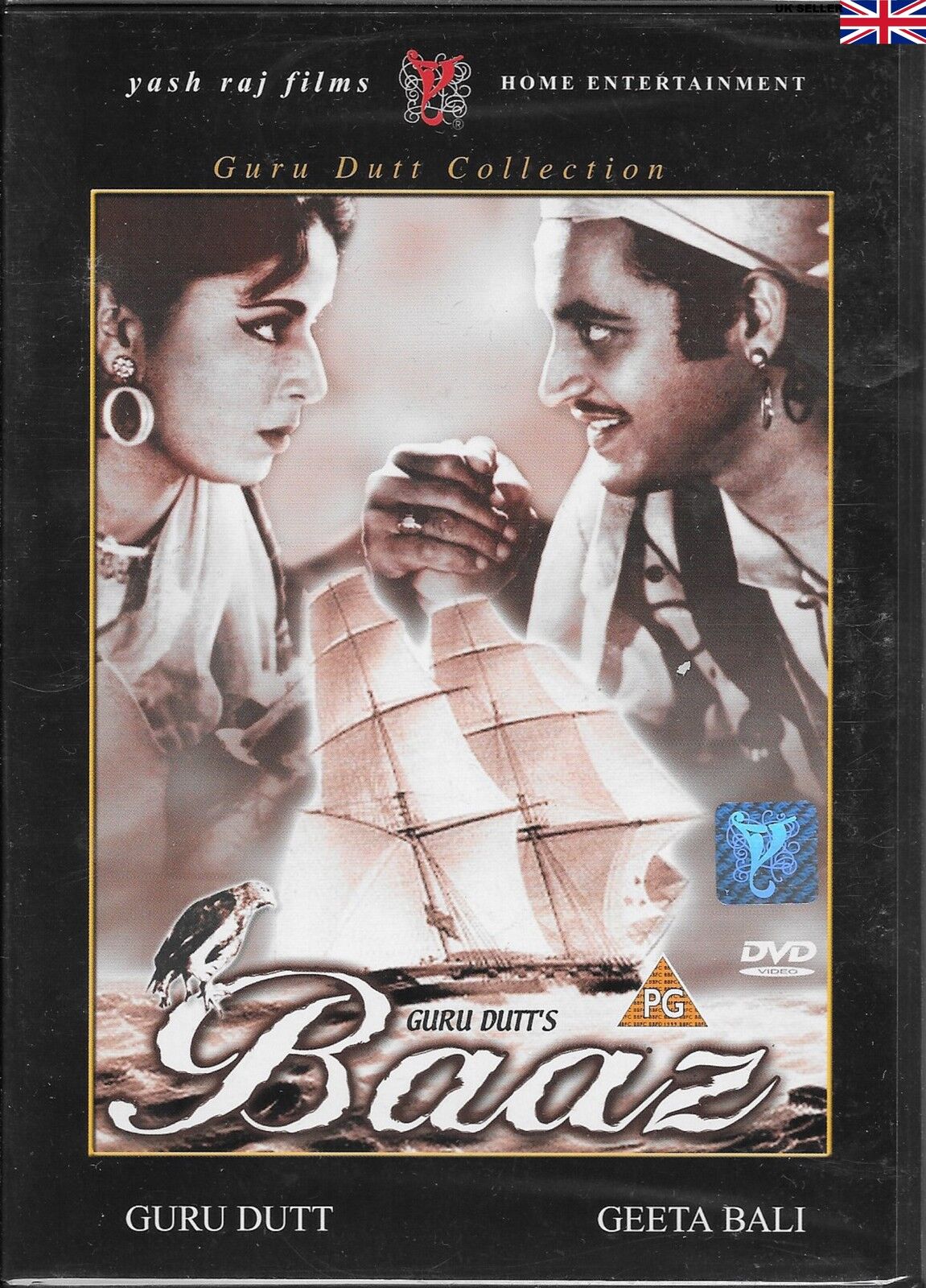Baaz - Guru Dutt - Nuovo Originale Yash Raj Bollywood DVD