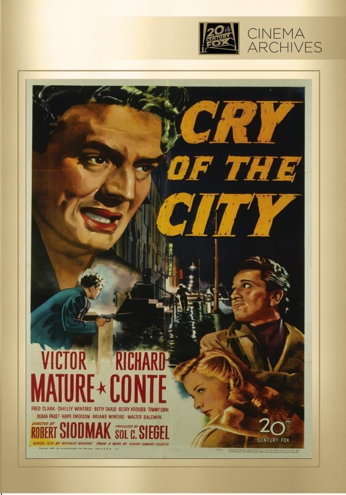 Cry of the City (DVD) Debra Paget Richard Conte Victor Mature
