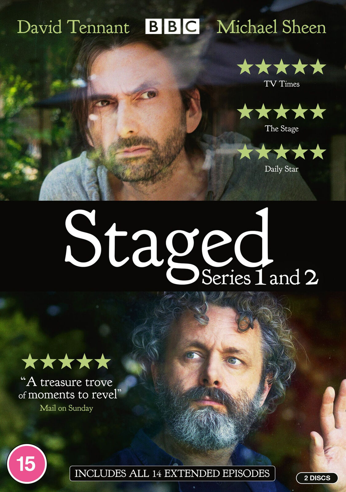 Staged: Series 1 & 2 (DVD) Simon Evans Georgia Tennant Anna Lundberg Lucy Eaton