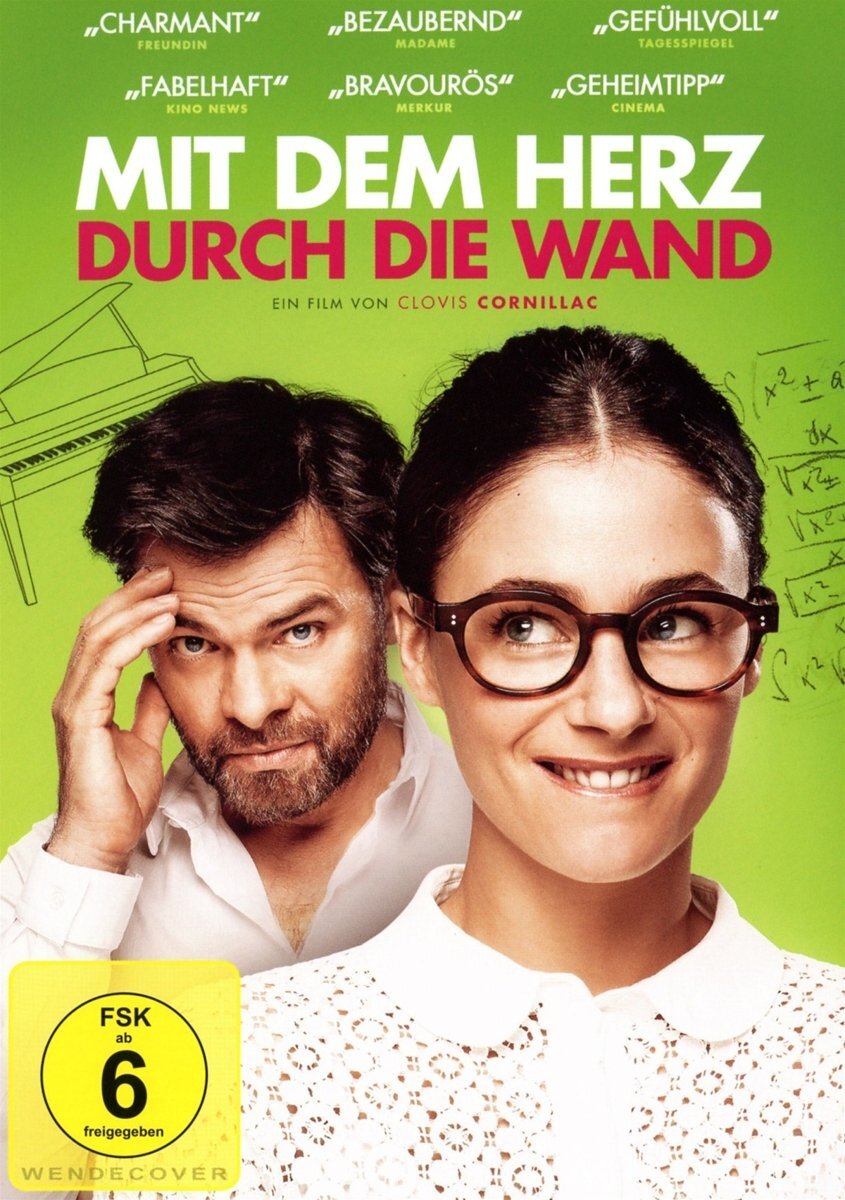 Mit dem Herz durch die Wand (DVD) Bernier Melanie Cornillac Clovis Fogli Lilou