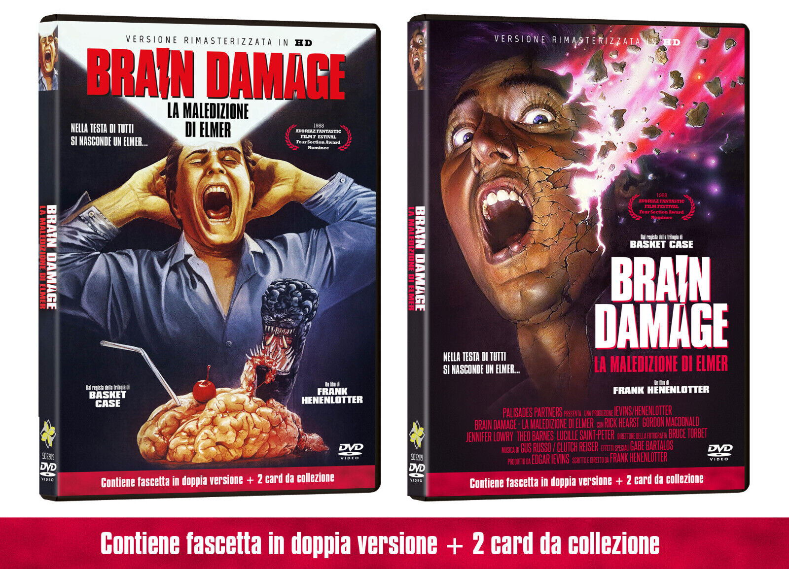 Brain Damage (DVD) - 2 CARD DA COLLEZIONE -