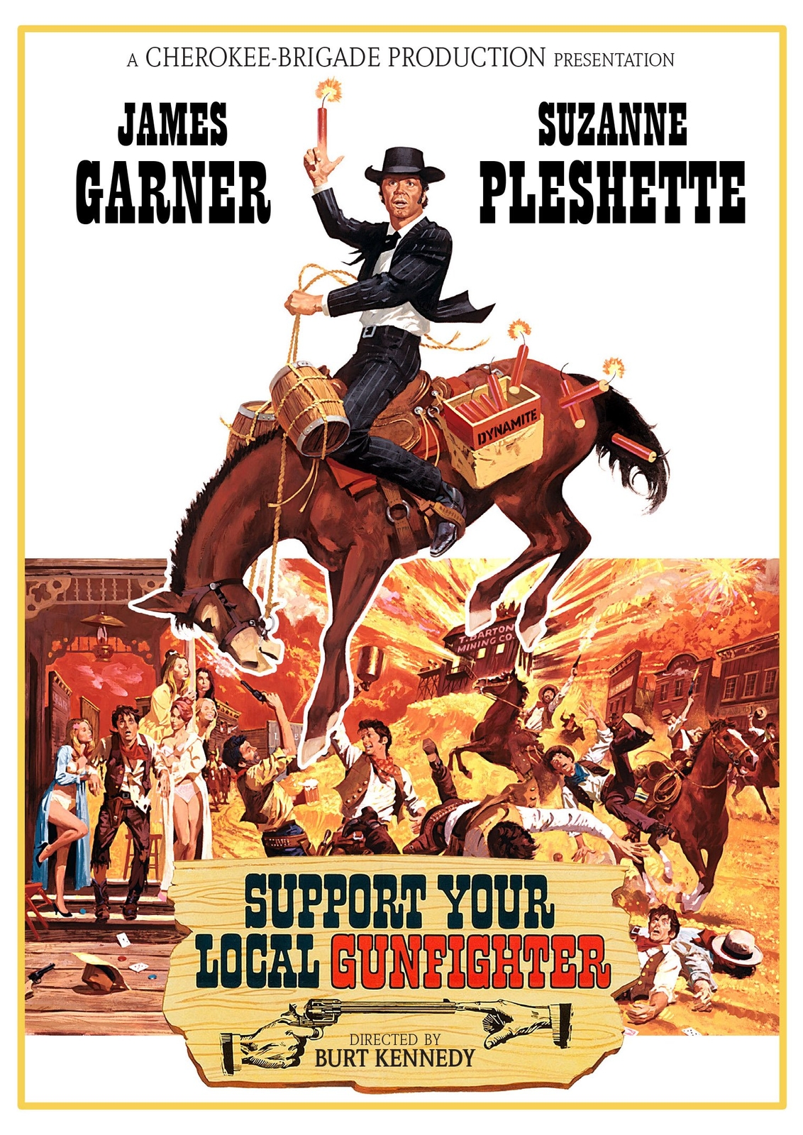 Support Your Local Gunfighter (DVD) James Garner Suzanne Pleshette Jack Elam