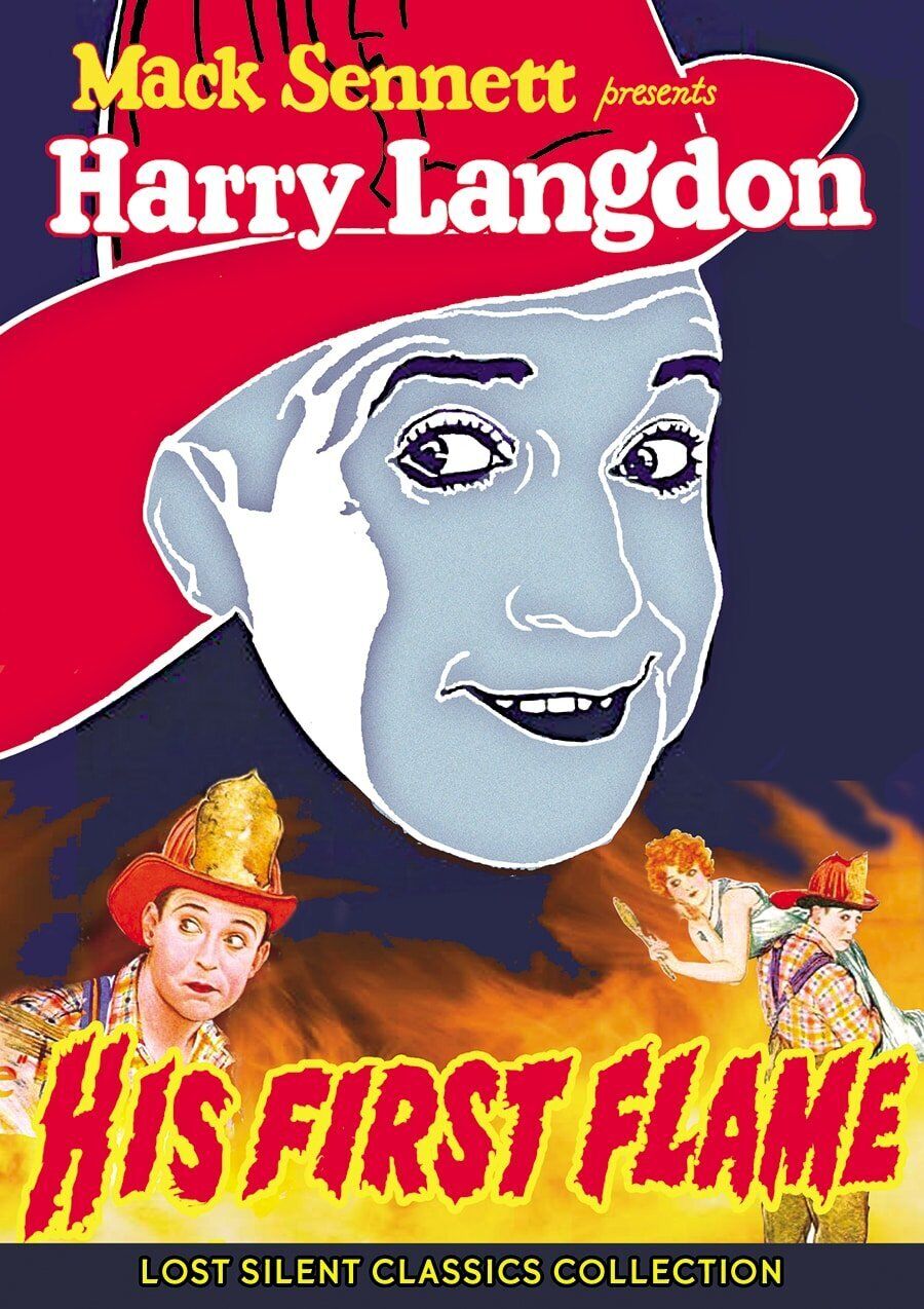 His First Flame (Silent) (DVD) Harry Langdon Natalie Kingston Vernon Dent