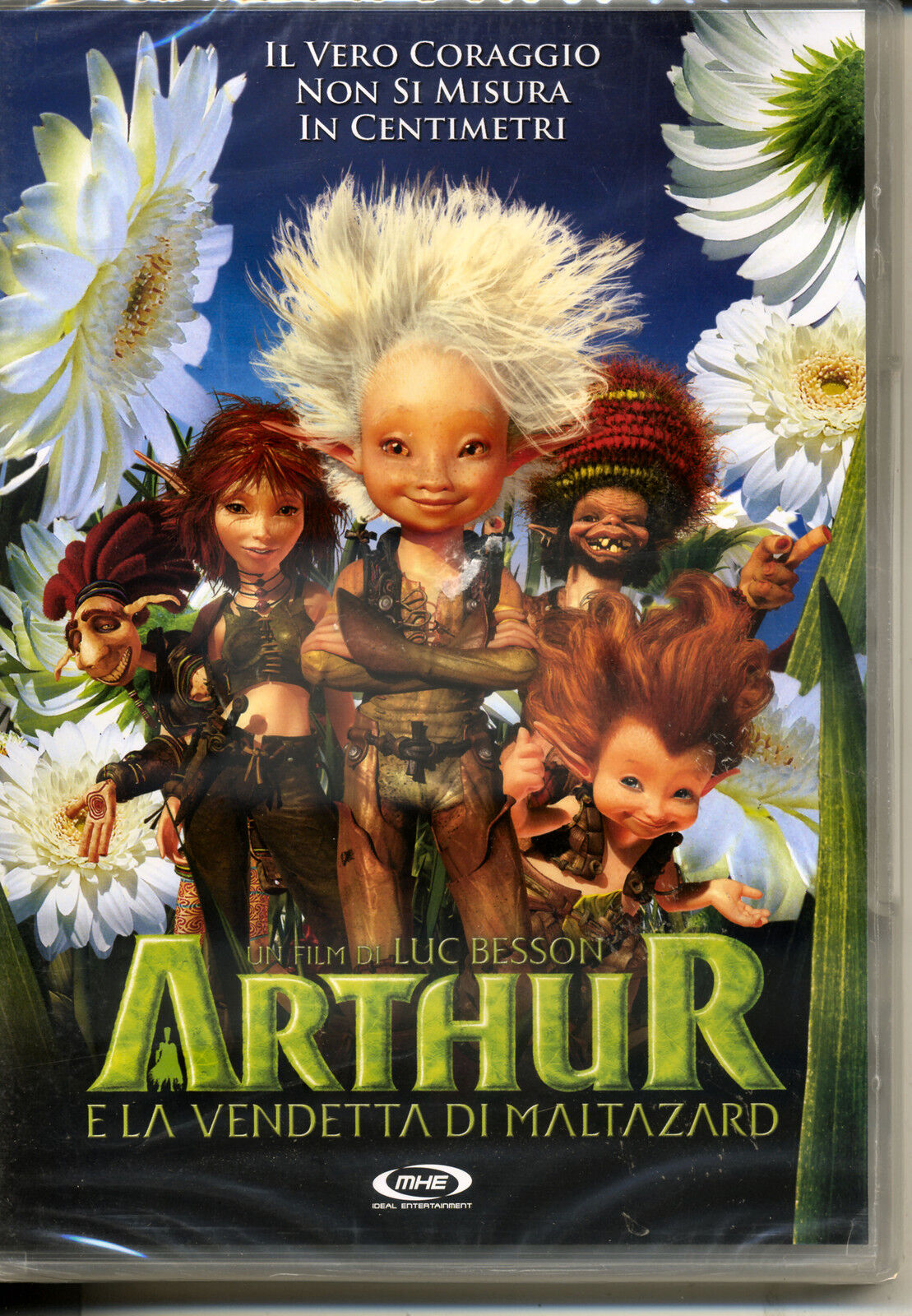 ARTHUR E LA VENDETTA DI MALTAZARD bollino noleggio DVD NUOVO