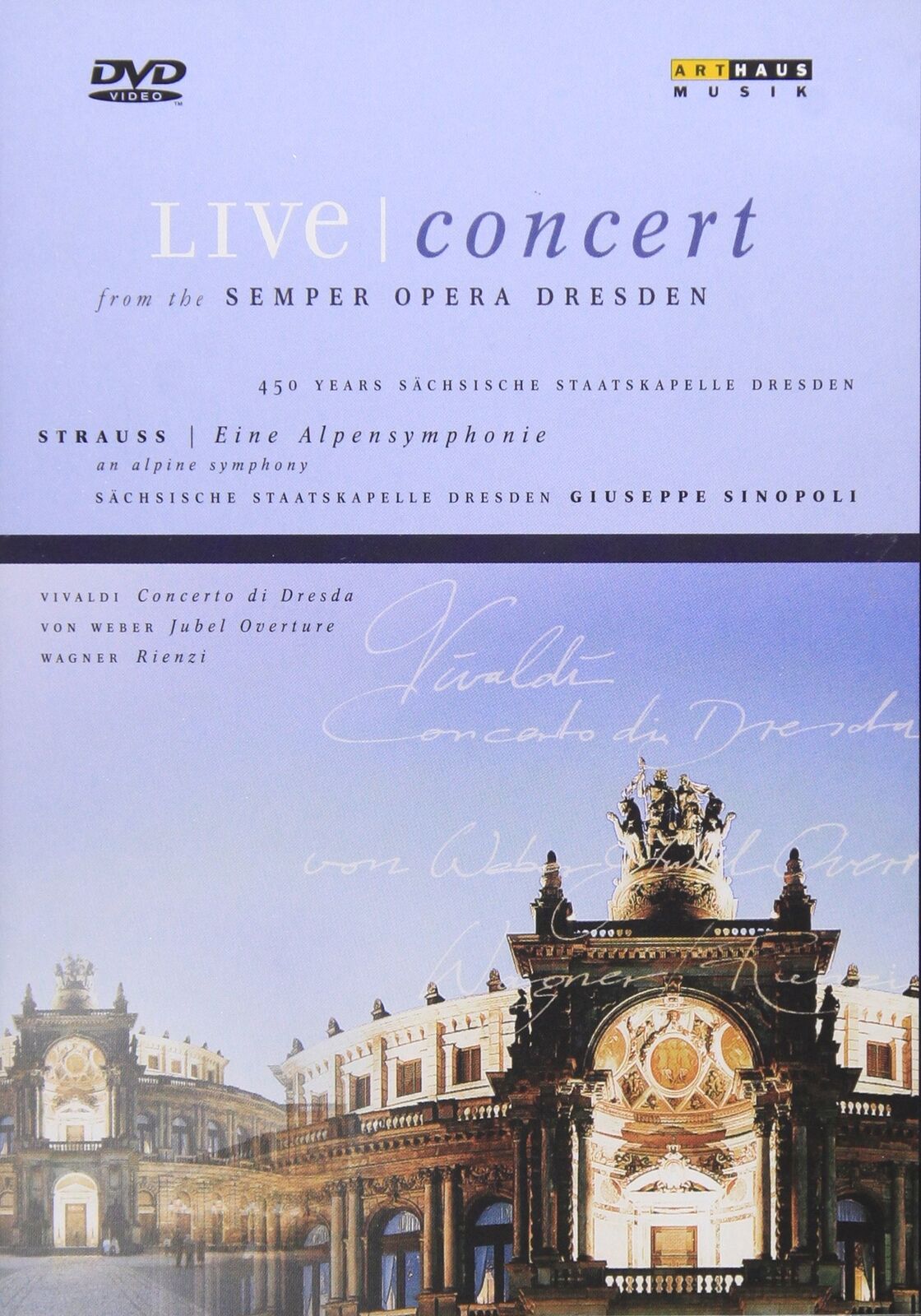 Live Concert Dresden (DVD) Sachsische Staatskapelle Dresd