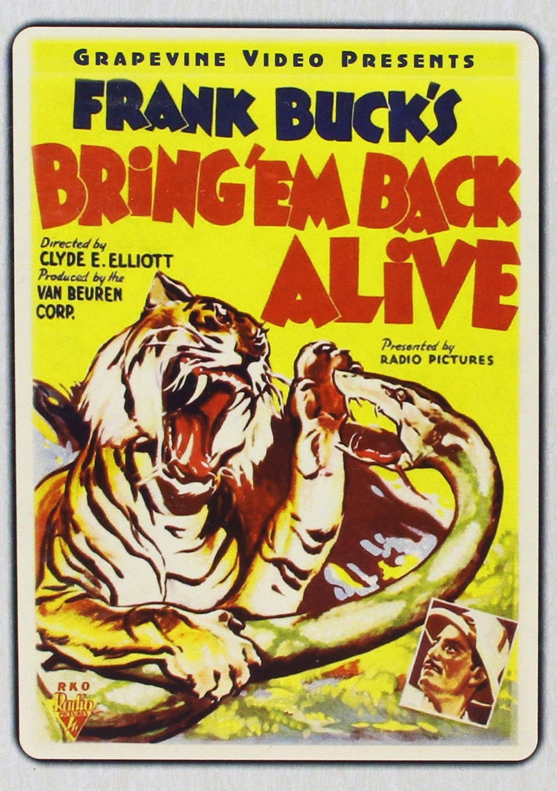 Bring Em Back Alive (1932) (DVD) Frank Buck