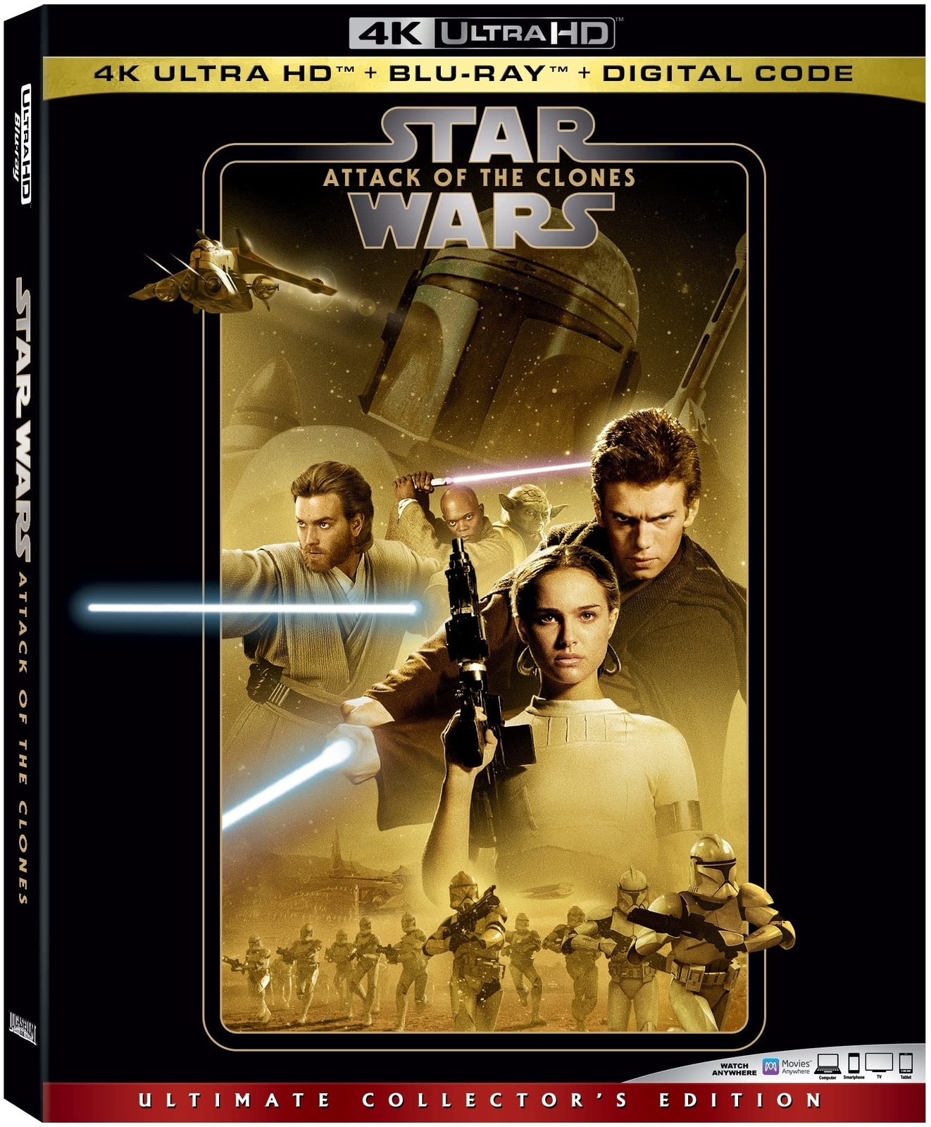 Star Wars: Attack of the Clones (Feature) (4K UHD Blu-ray)