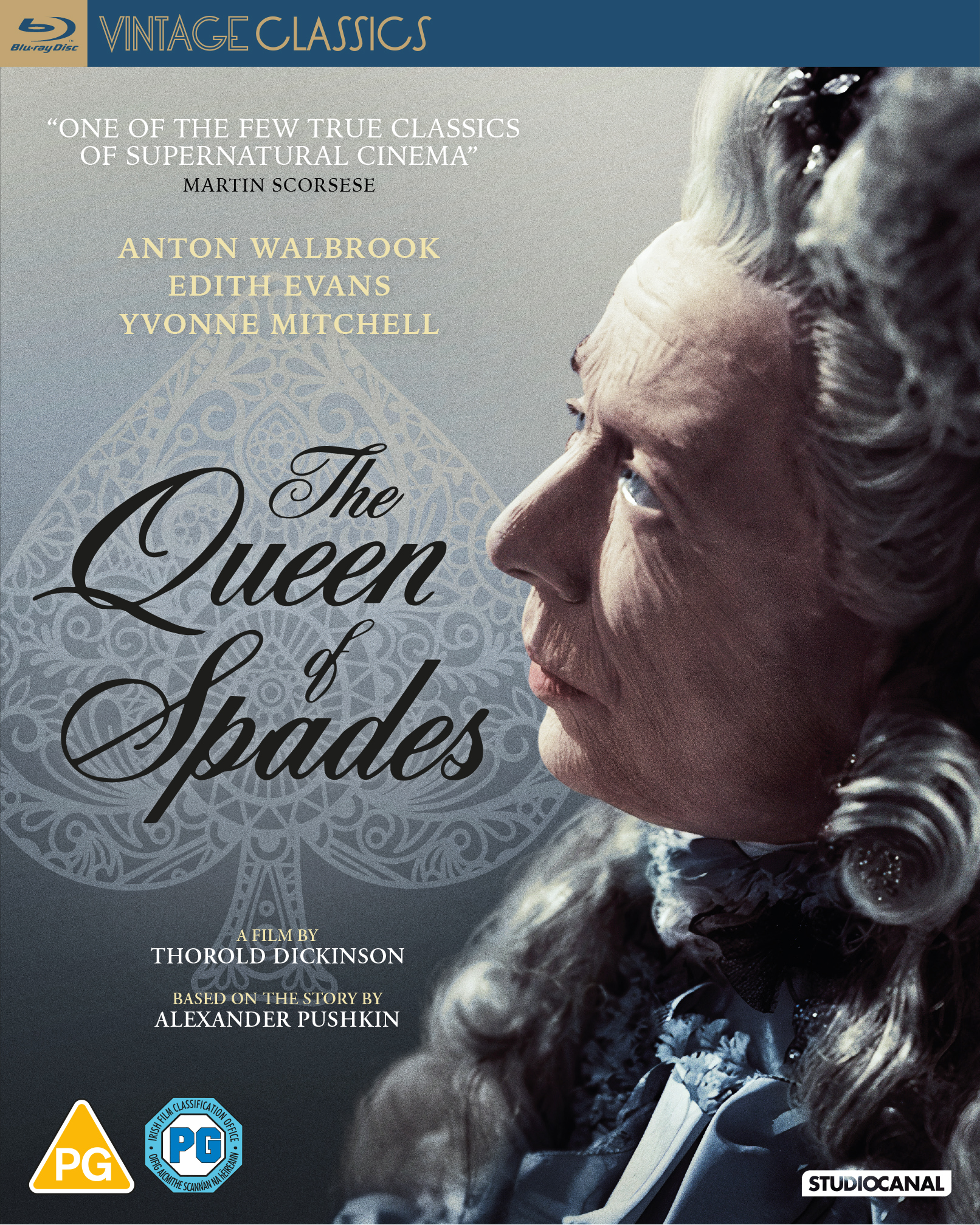 The Queen of Spades (Vintage Classics) [Blu-ray] (Blu-ray) Anthony M. Dawson