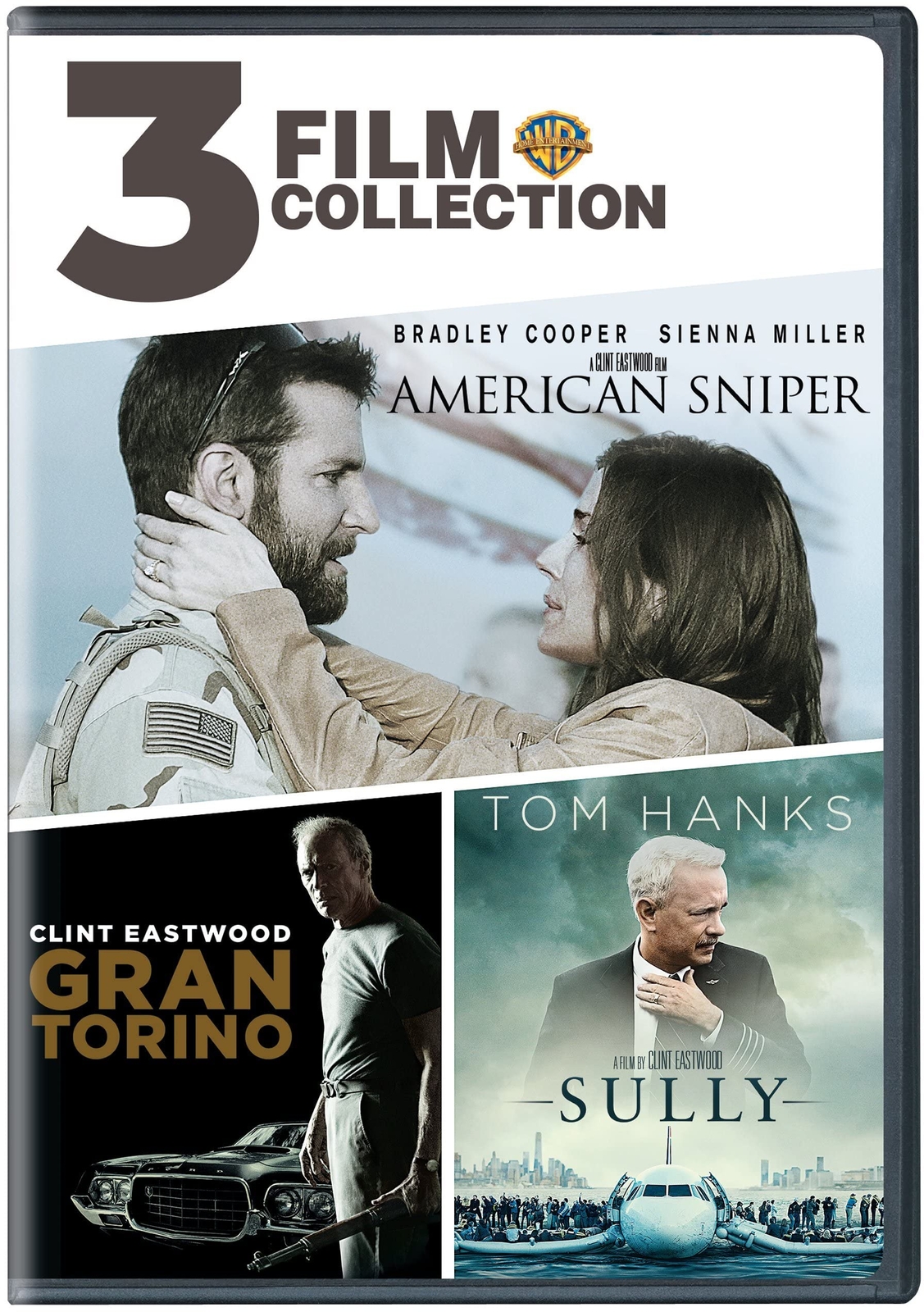 3FF: AmericanSniper/GranTorino/Sully (DVD)