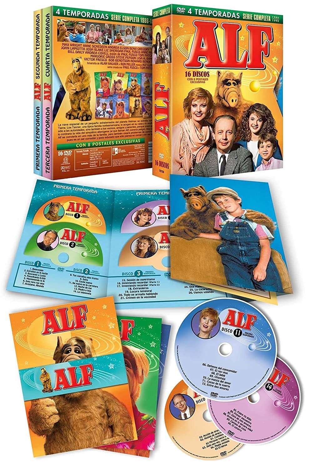 Alf Serie Completa [DVD]
