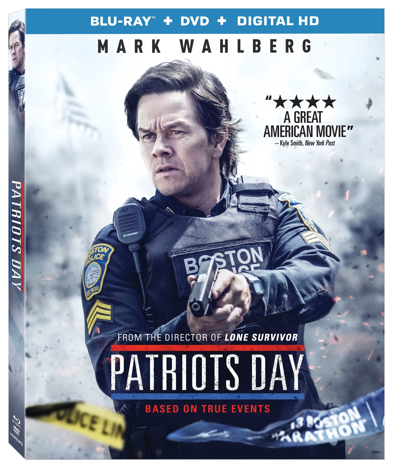 Patriots Day (Blu-ray) Mark Wahlberg John Goodman Kevin Bacon Michelle Monaghan