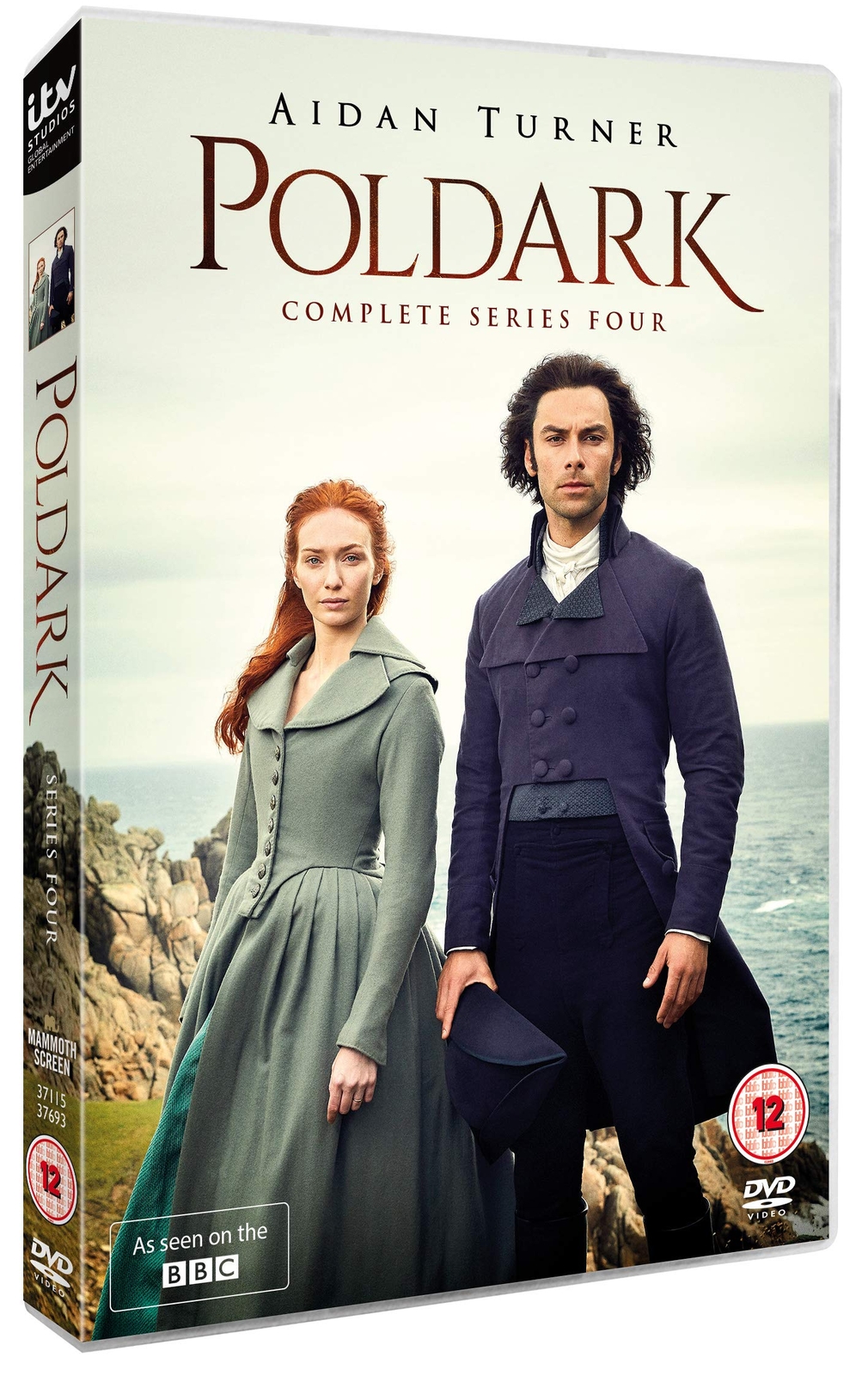Poldark Series 4 (DVD) Tristan Sturrock Beatie Edney Jack Farthing Aidan Turner