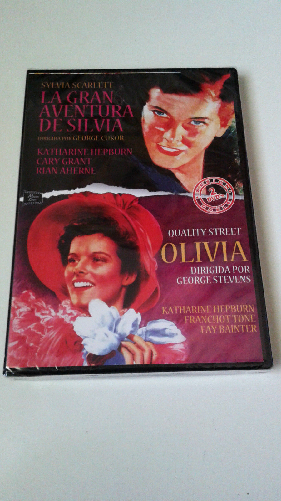 DVD " La Grande Avventura De Silvia/Olivia " Sigillata 2DVD Katharine Hepburn