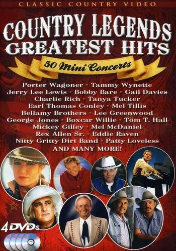 Country Legends Greatest Hits (DVD) Various