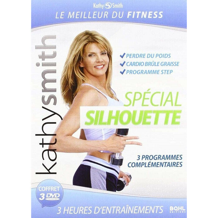 Kathy Smith Speciale Silhouette Super Forma 3 Programmi Cofanetto DVD Nuova