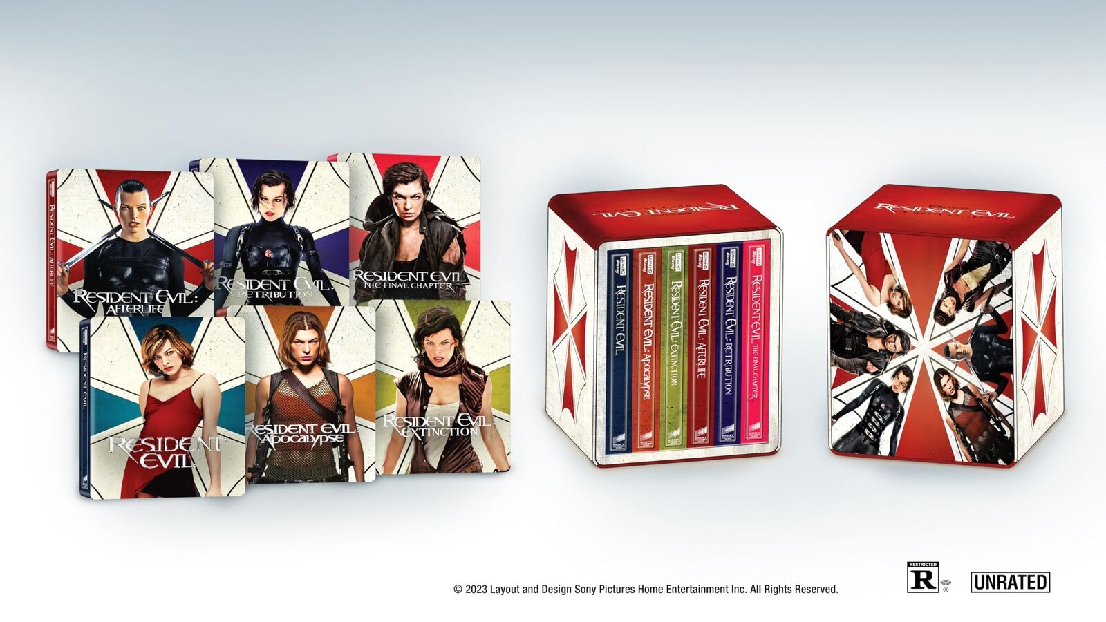 Resident Evil Ultra HD Collection - UHD/Blu-ray (12 Discs) Stee (4K UHD Blu-ray)