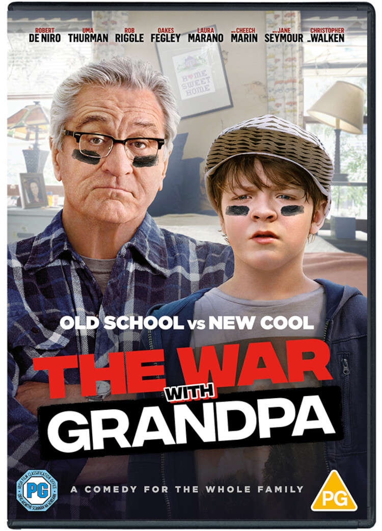 The War With Grandpa (DVD) T.J. McGibbon Oakes Fegley Cheech Marin Uma Thurman