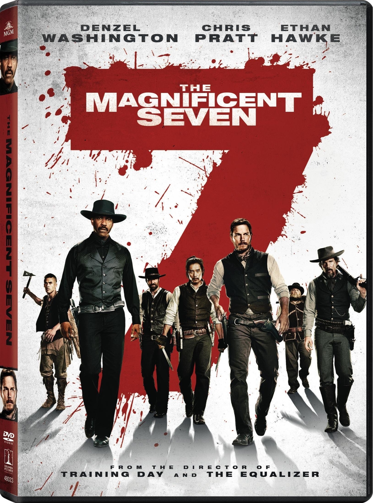 The Magnificent Seven (DVD) Denzel Washington Chris Pratt Ethan Hawke