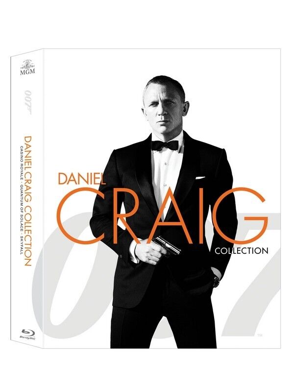 Daniel Craig - Casino Royale, Quantum of Solace, Skyfall (3 Blu Ray) Cofanetto