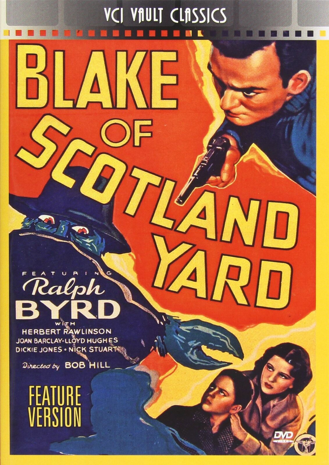 BLAKE OF SCOTLAND YARD (FEATURE VERSION) (DVD) Herbert Rawlinson Joan Barclay