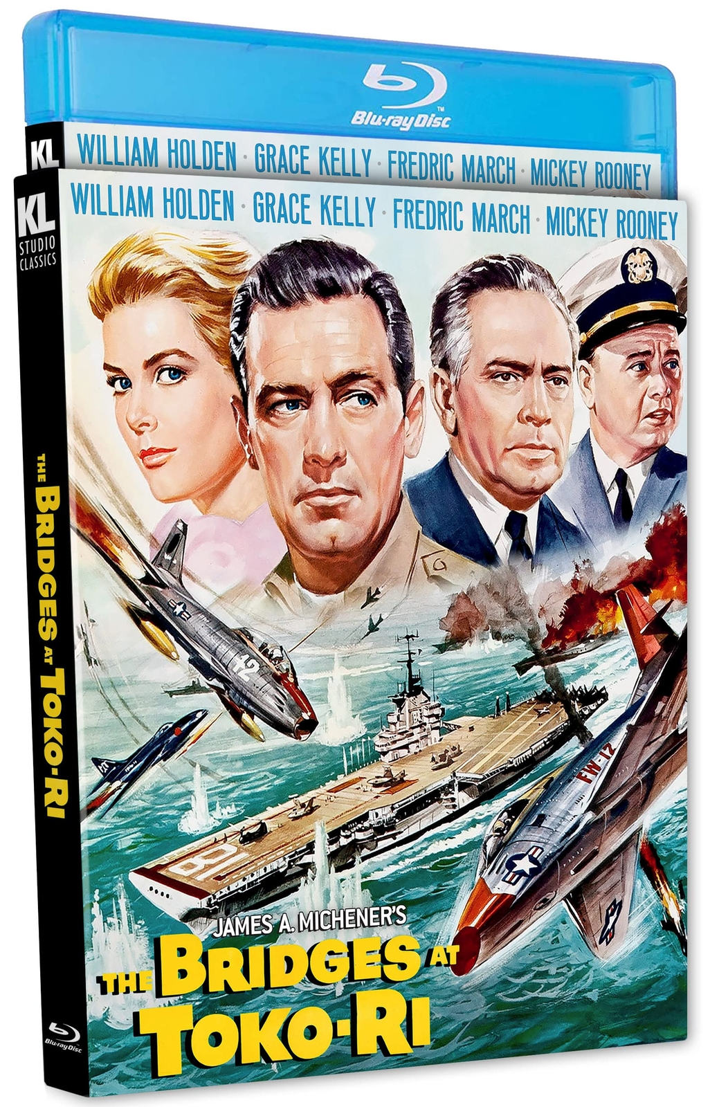 The Bridges at Toko-Ri (Blu-ray) William Holden Grace Kelly Fredric March