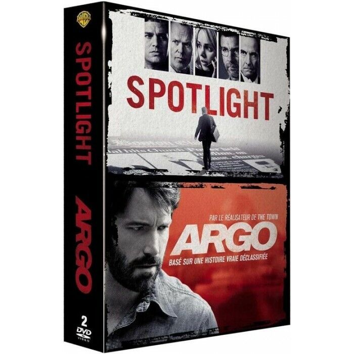 Spotlight + Argo (Basato Sur Des Storia Vera) Cofanetto DVD Nuova