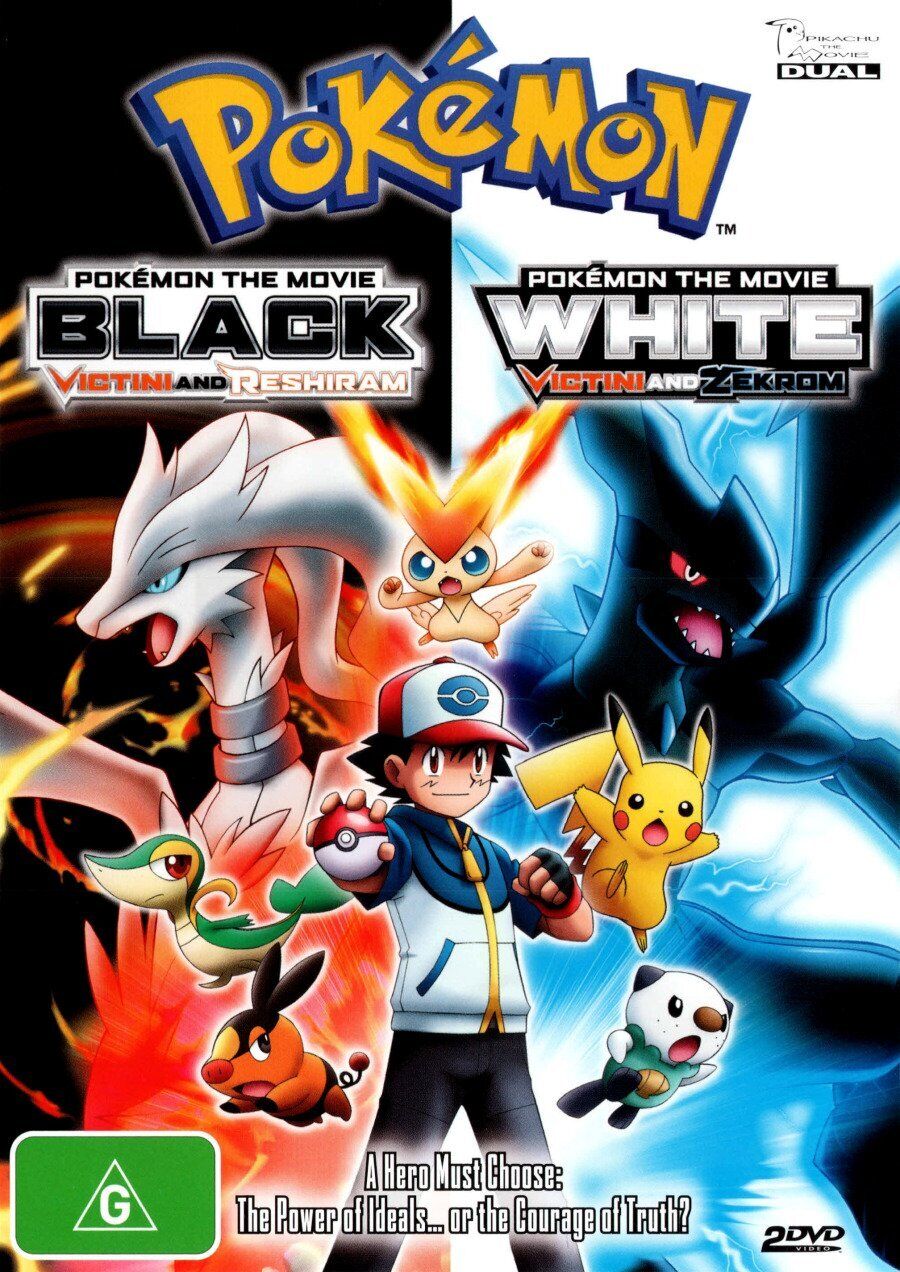 Pokemon The Movie - Black - Victini And Reshiram / Pokemon The Movie - Whi (DVD)