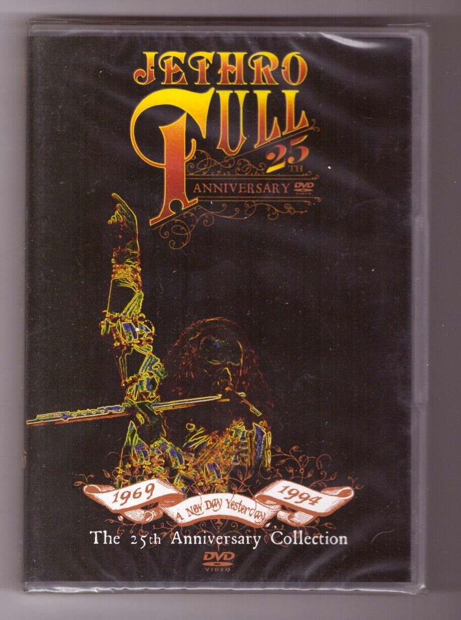 JETHRO TULL - A NEW DAY YESTERDAY THE 25th ANNIVERSARY  DVD  NUOVO SIGILLATO