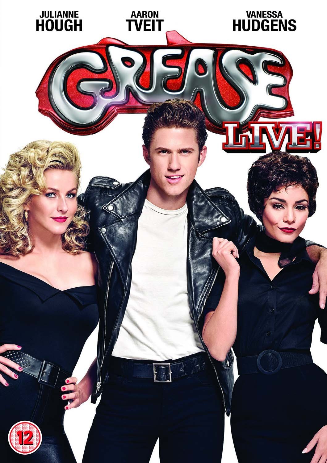 Grease Live (DVD) Vanessa Hudgens Julianne Hough Aaron Tveit Keke Palmer