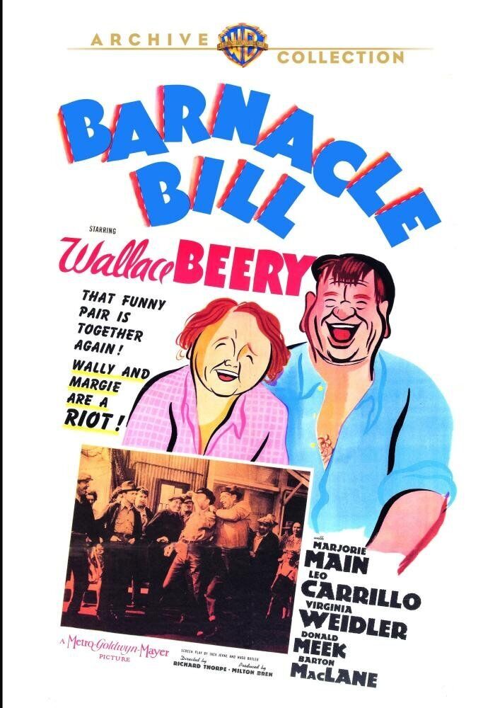 Barnacle Bill (DVD) Virginia Weidler Wallace Beery William Edmunds Don Terry