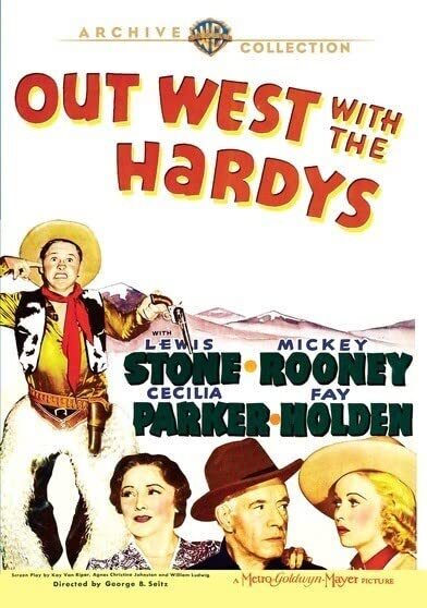Out West With The Hardys (DVD) Cecilia Parker Fay Holden Lewis Stone