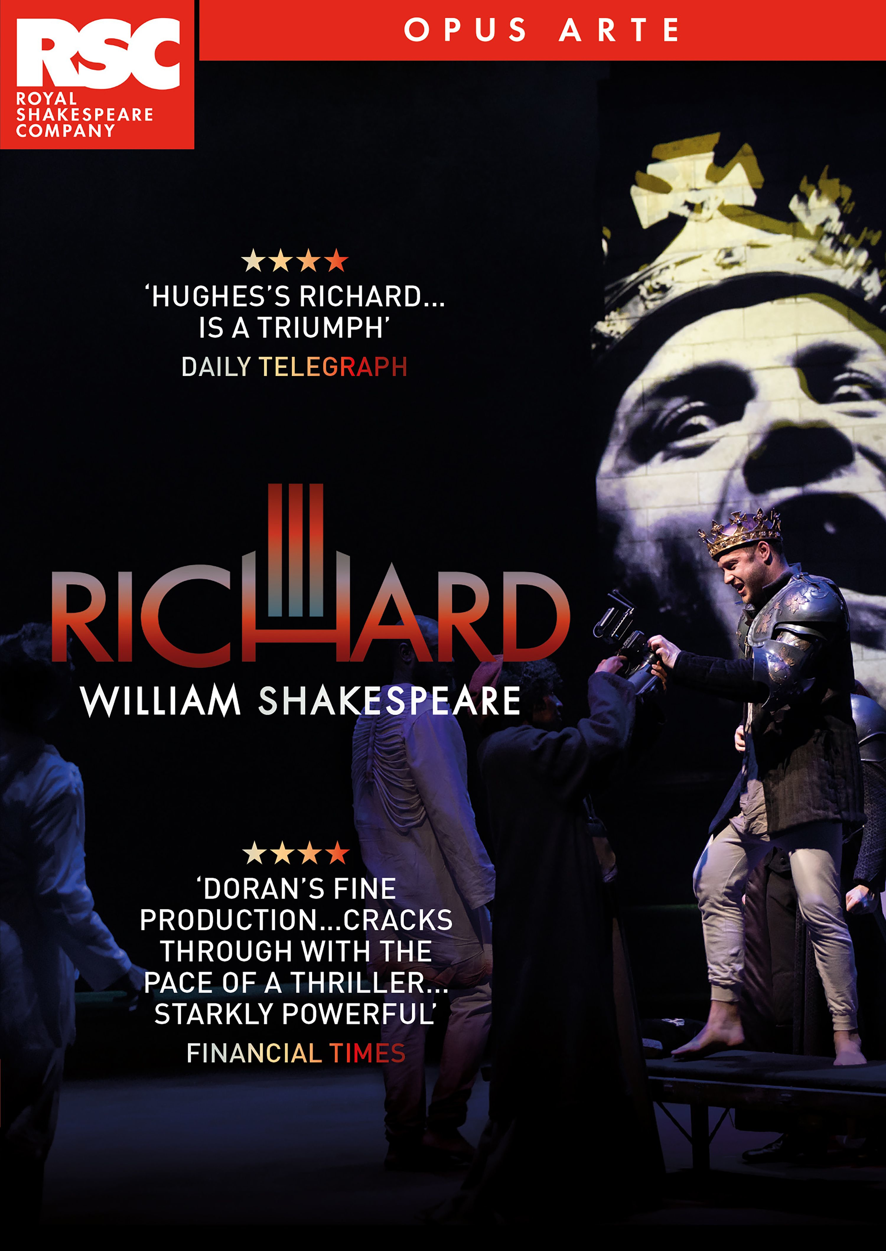 Richard III: RSC Live (DVD) Micah Balfour Jamie Wilkes Arthur Hughes Minnie Gale