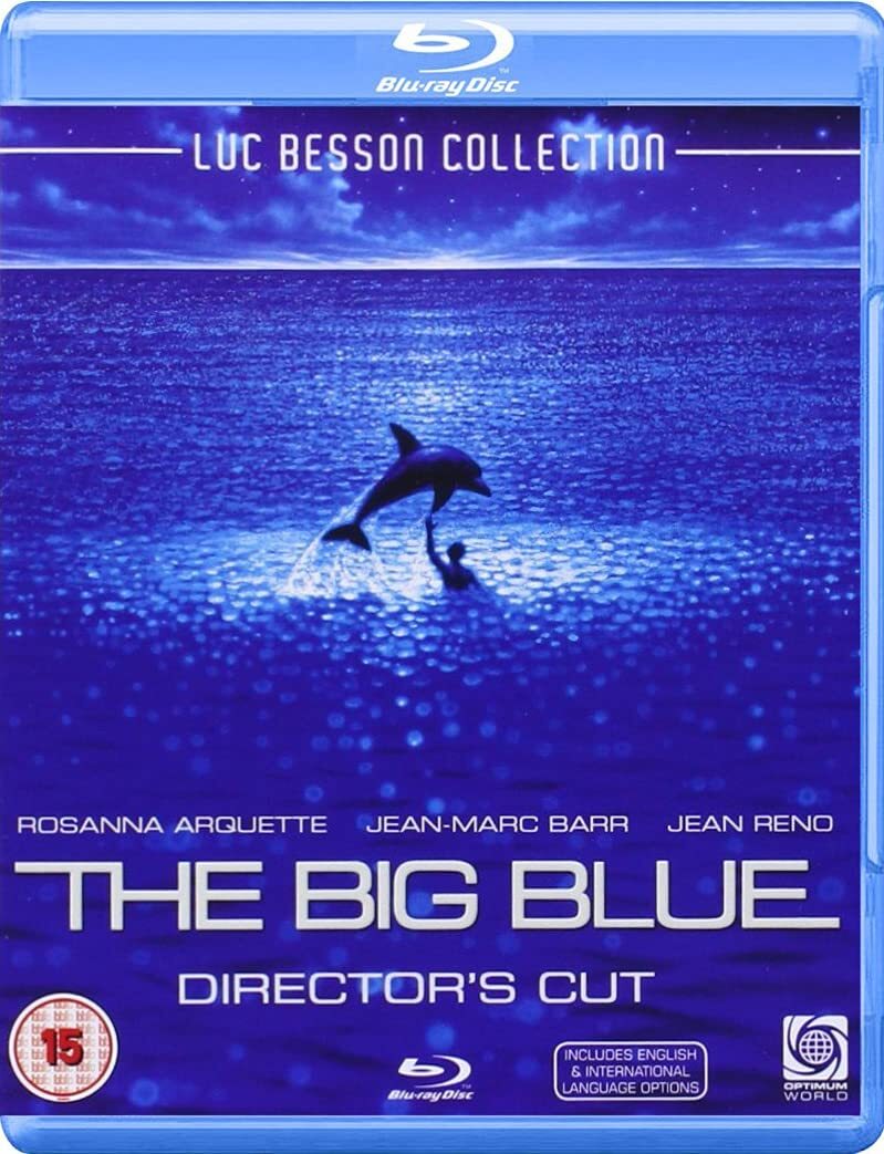 Big Blue (Blu-ray) Jean-Marc Barr Jean Reno Paul Shenar Rosanna Arquette