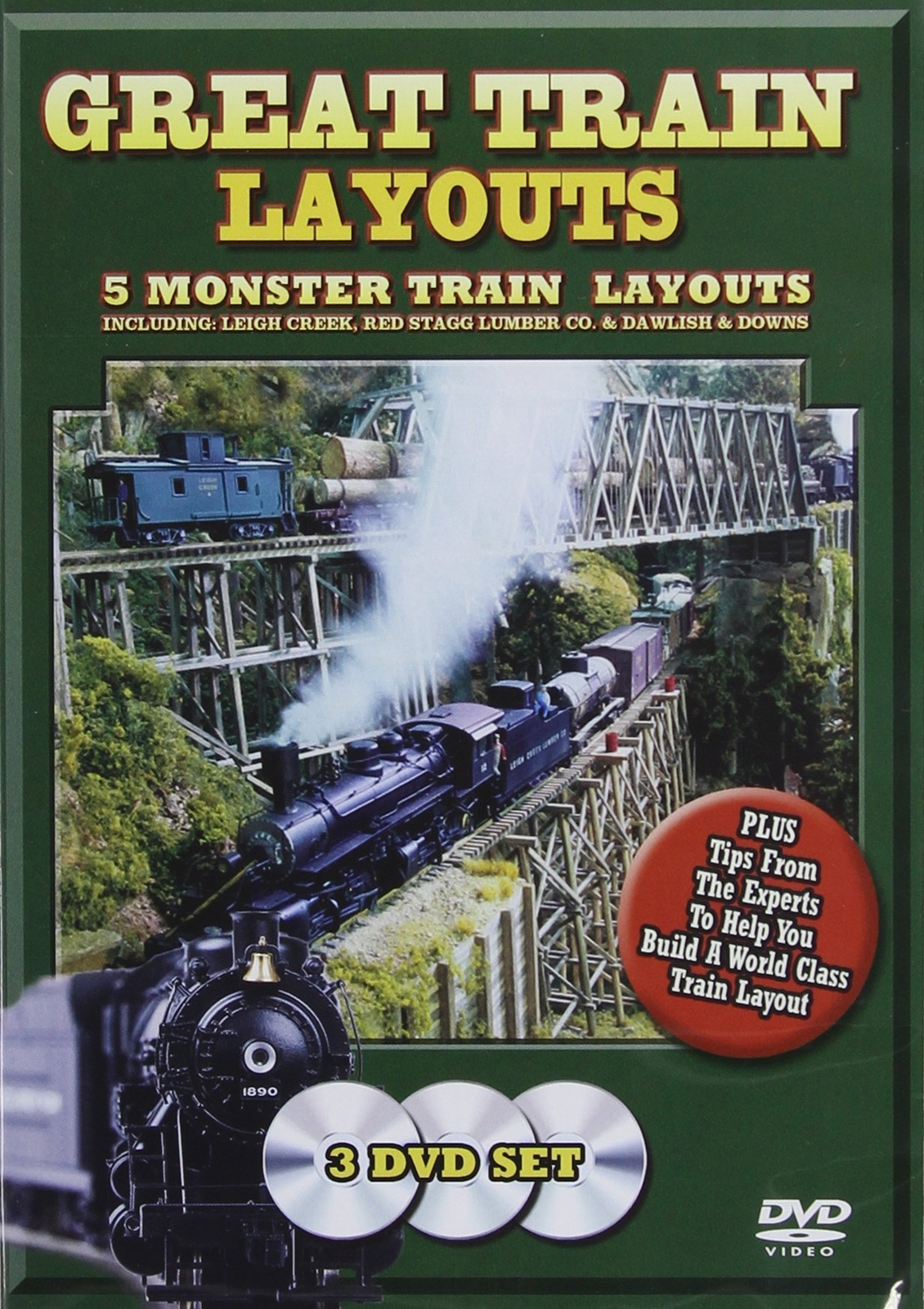 Great Train Layouts (DVD) Geoff Nott Bruce Block