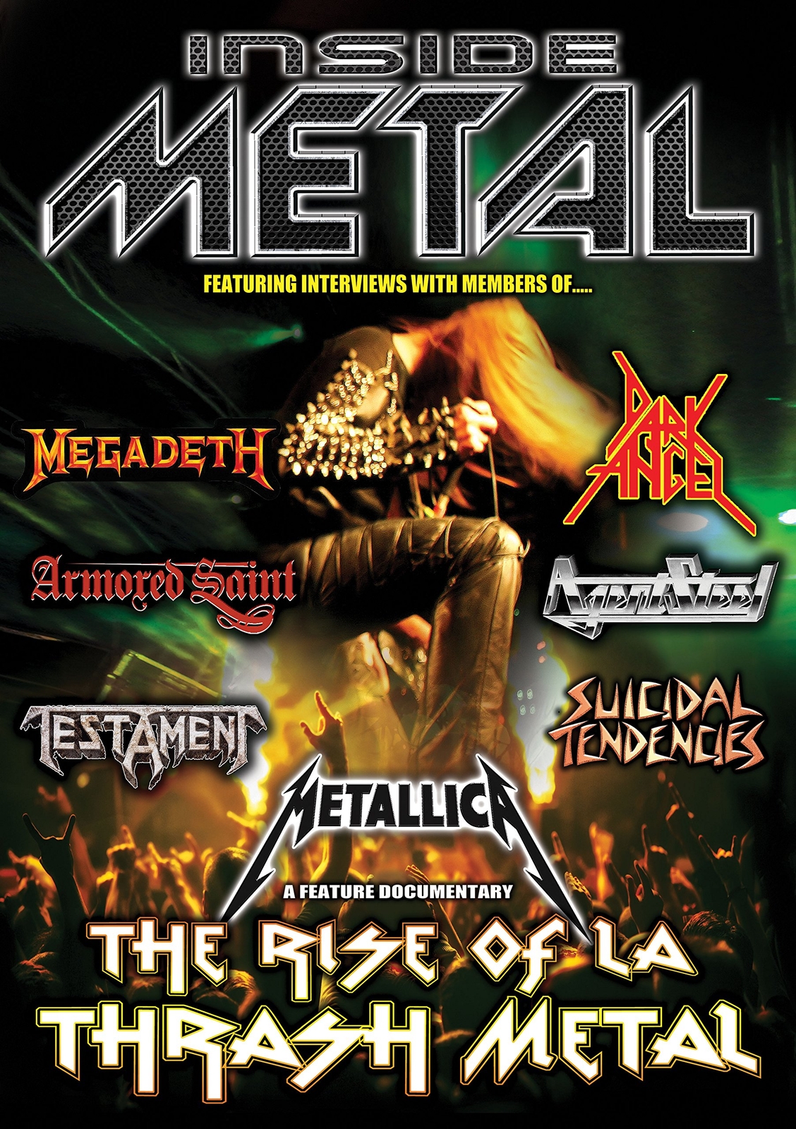 Inside Metal: The Rise Of L.A. Thrash Metal (DVD) Lars Ulrich David Ellefson