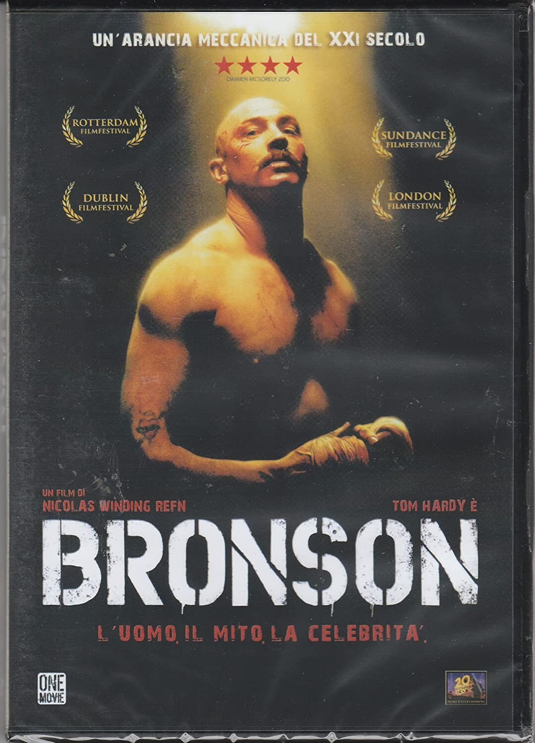 BRONSON - L'UOMO IL MITO LA CELEBRITA' Tom Hardy - DVD nuovo, italiano