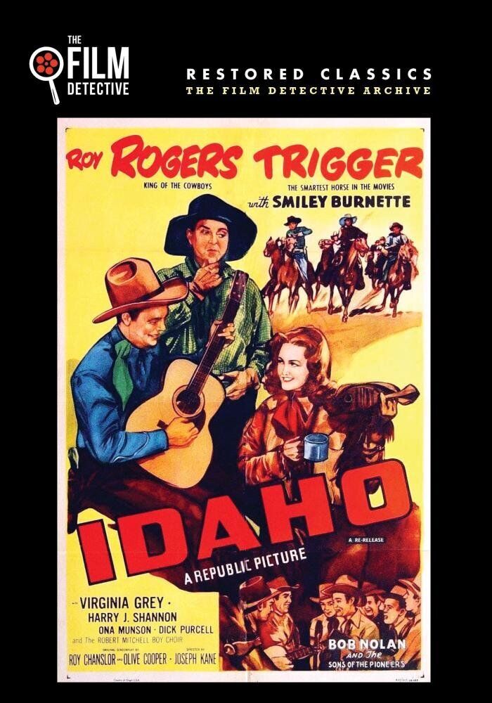 Idaho (The Film Detective Restored Version) (DVD) Bob Nolan Roy Rogers