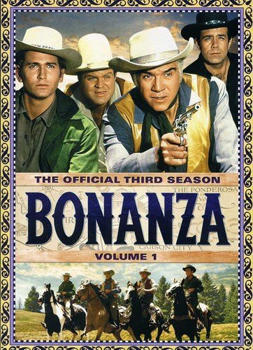 Bonanza: The Official Third Season, Vol. 1 (DVD) Lorne Greene Michael Landon